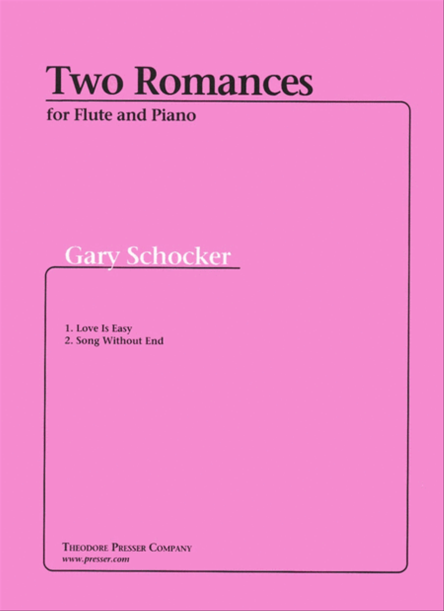 Two Romances Two Romances Chamber Music scores gallery preview page 1