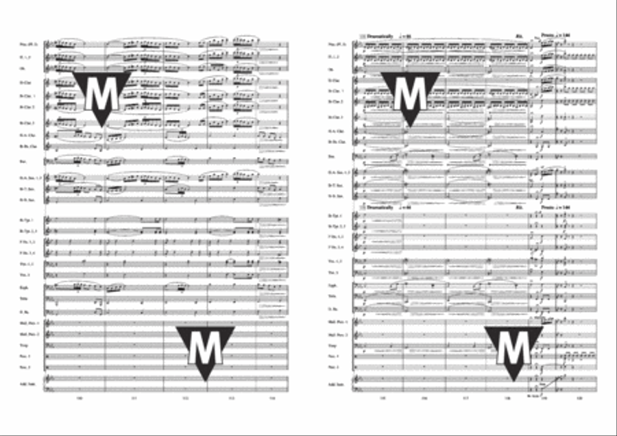 Around the World in 80 Days Concert Band scores gallery preview page 12