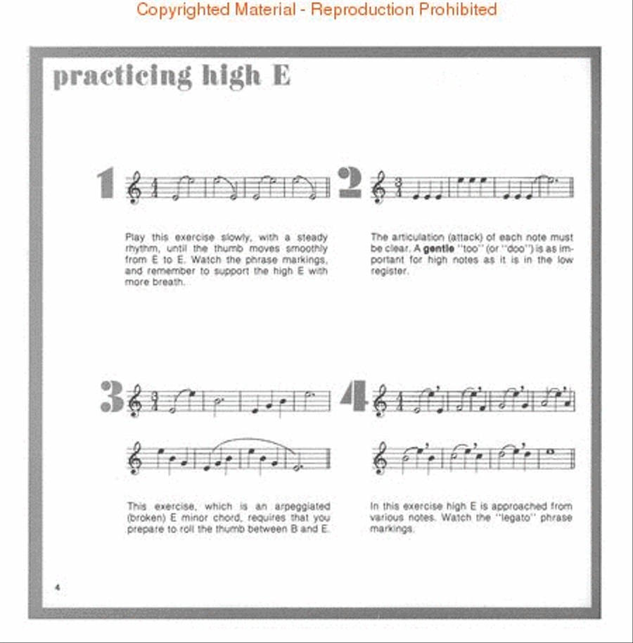Let's Play Recorder Instruction Book 2 Recorder scores gallery preview page 2
