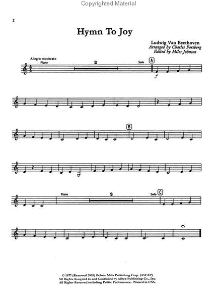 Solo Sounds for French Horn, Volume 1