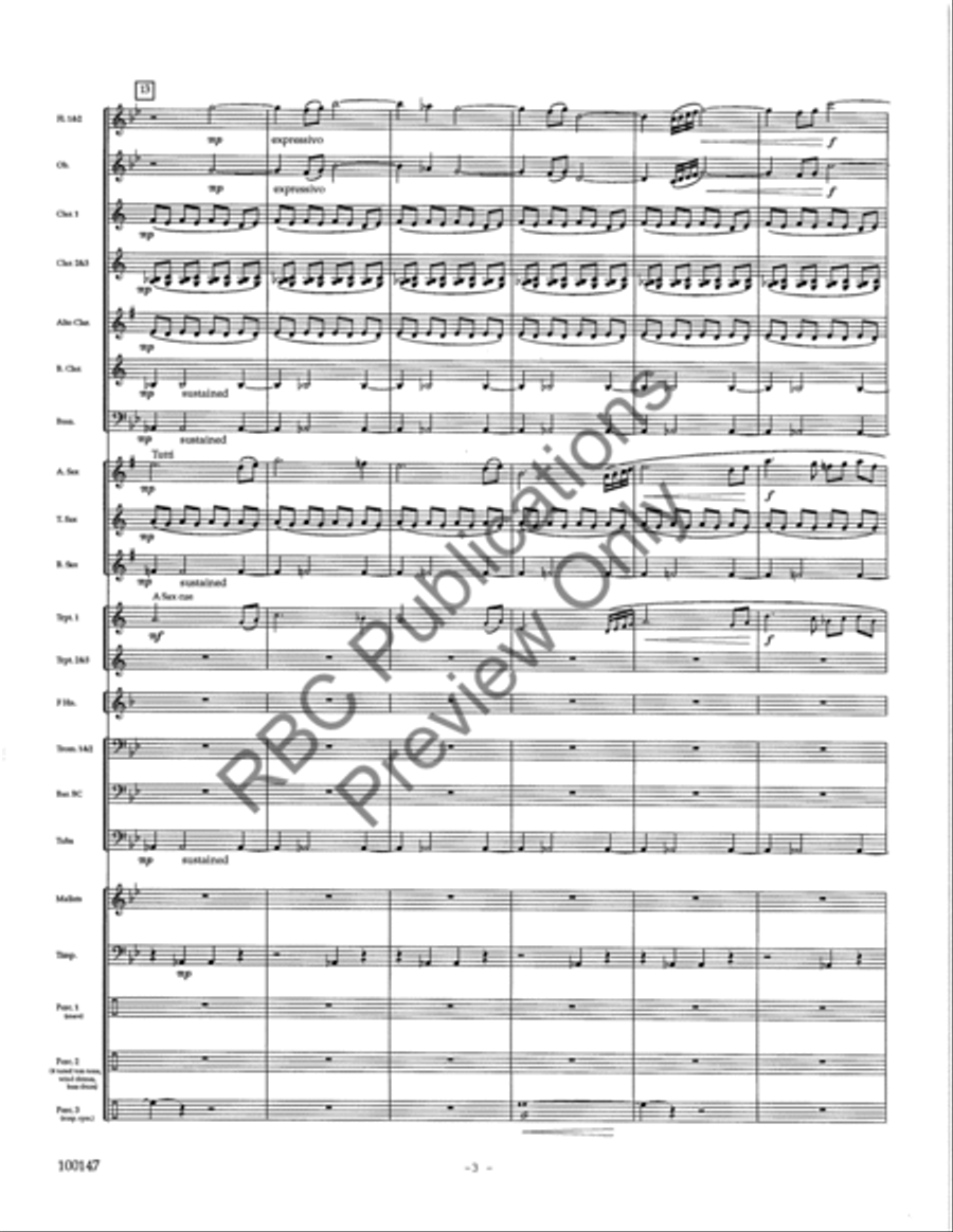Rivers Concert Band scores gallery preview page 6