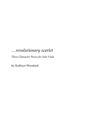 revolutionary scarlet (viola solo)