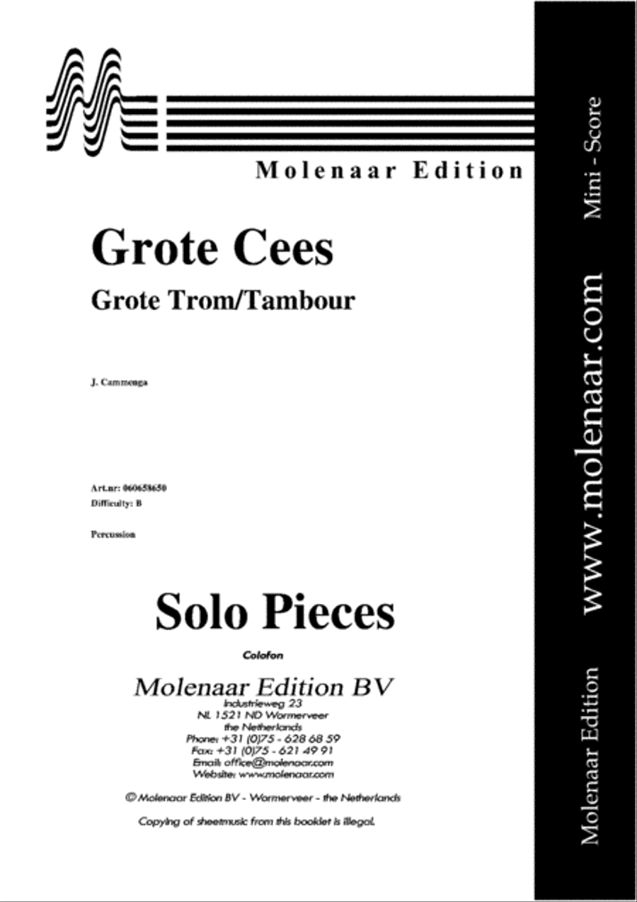 Gorsse Caisse Percussion scores gallery preview page 2