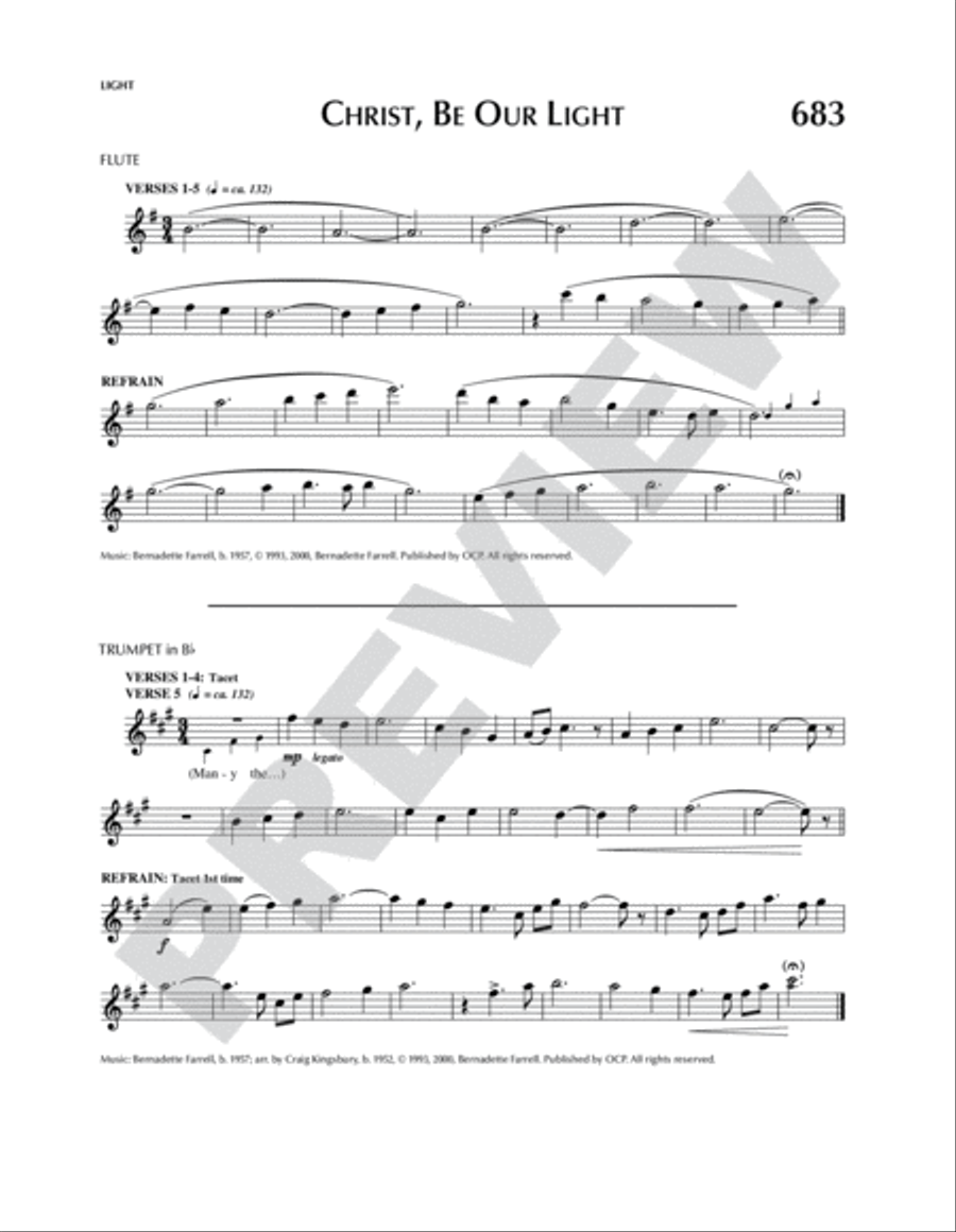 Glory & Praise Third Edition Praise scores gallery preview page 19