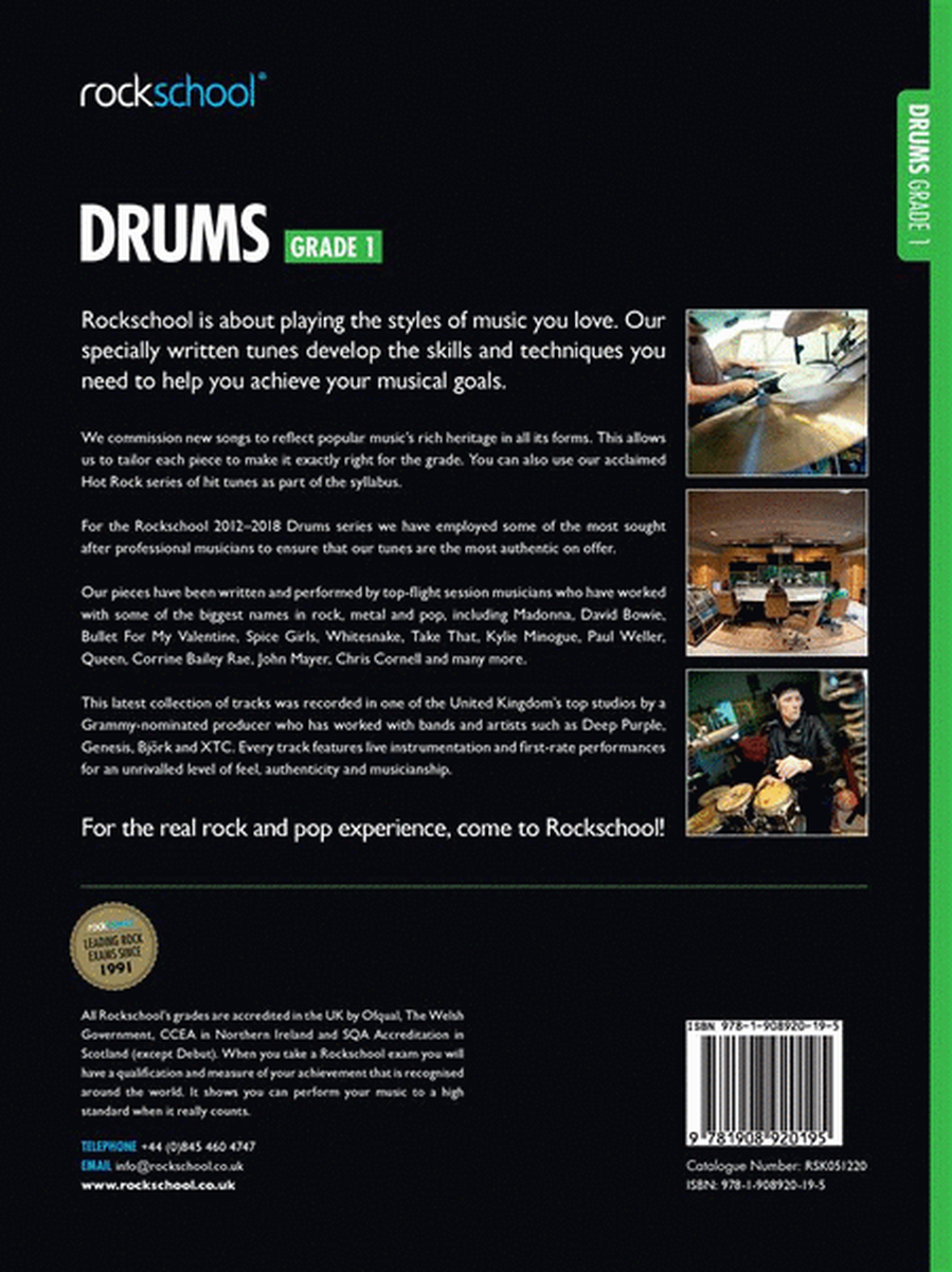Rockschool Drums - Grade 1 (2012)