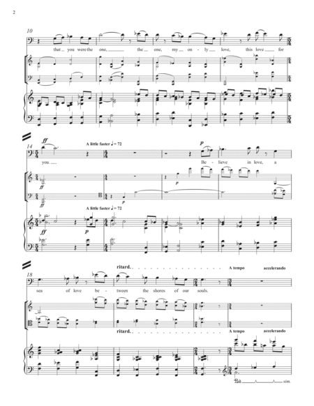 My Love from Eight Love Songs for High Baritone Voice, Violin, Violoncello and Piano (Full/Vocal Score)