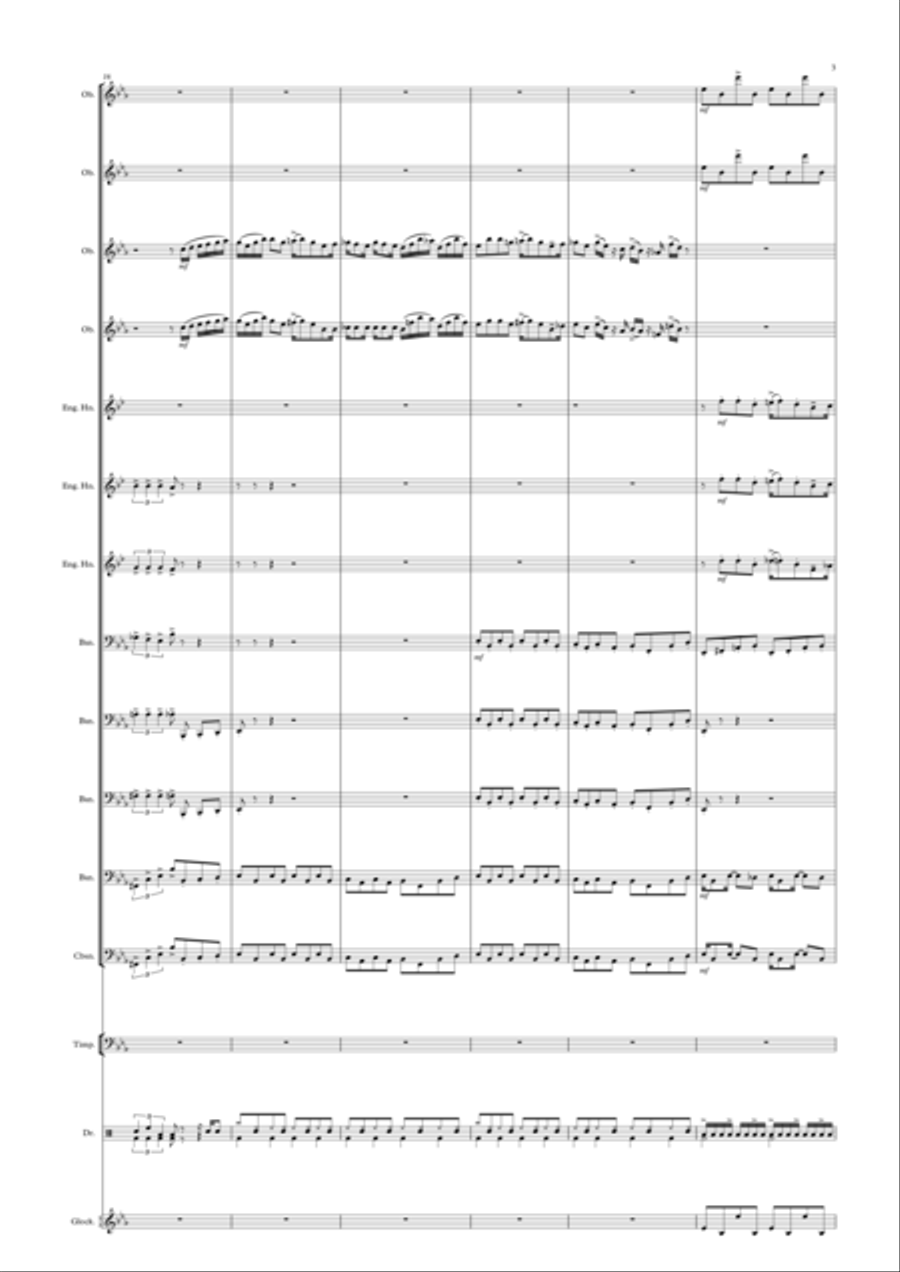 Swing Double reeds Large Ensemble scores gallery preview page 3