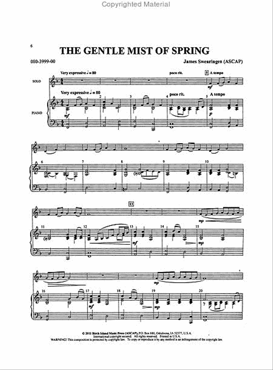 Solos for The Rising Band Musician Bassoon scores gallery preview page 3