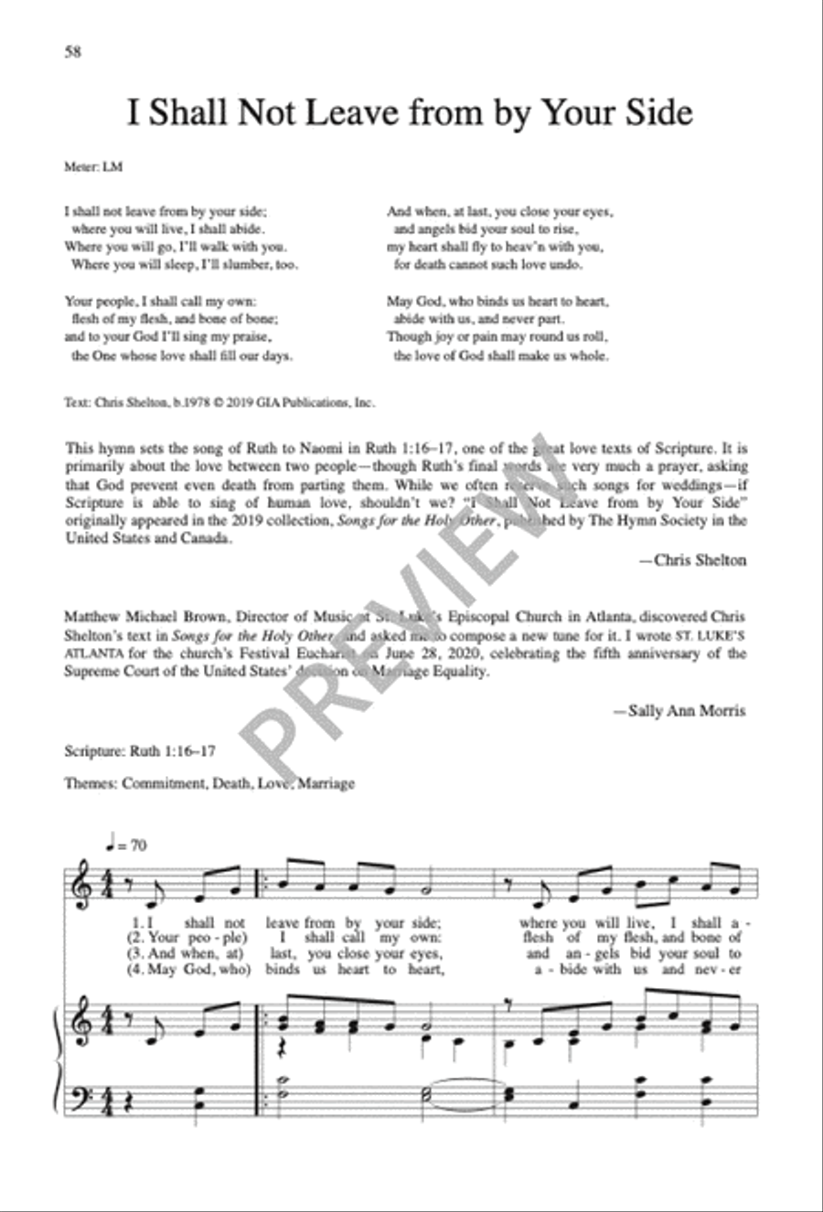 Sing No Empty Alleluias Sacred scores gallery preview page 54