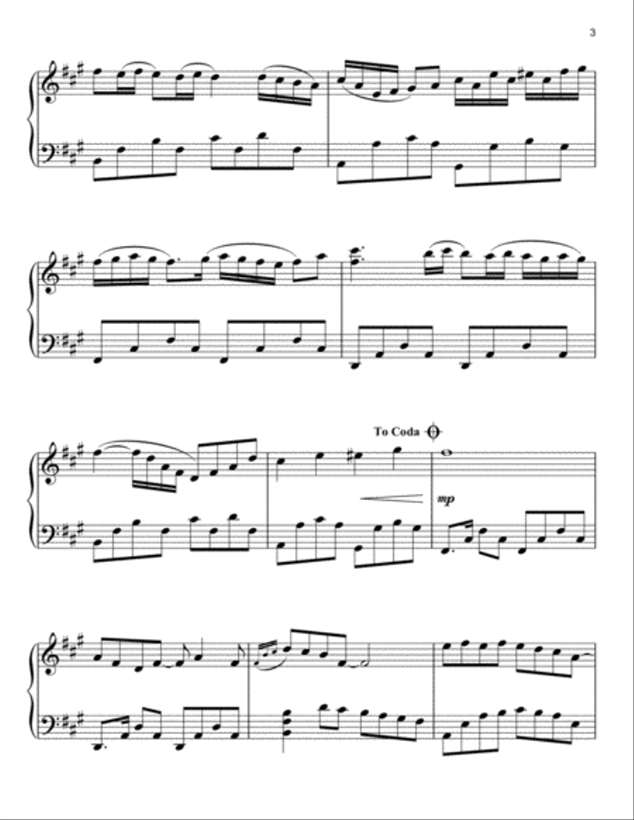 Song Of The Caged Bird Song Of The Caged Bird Easy Piano scores gallery preview page 3