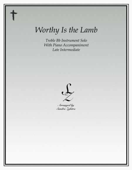 Worthy Is The Lamb (treble Bb instrument solo) image number null