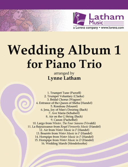 Wedding Album 1 for Piano Trio image number null