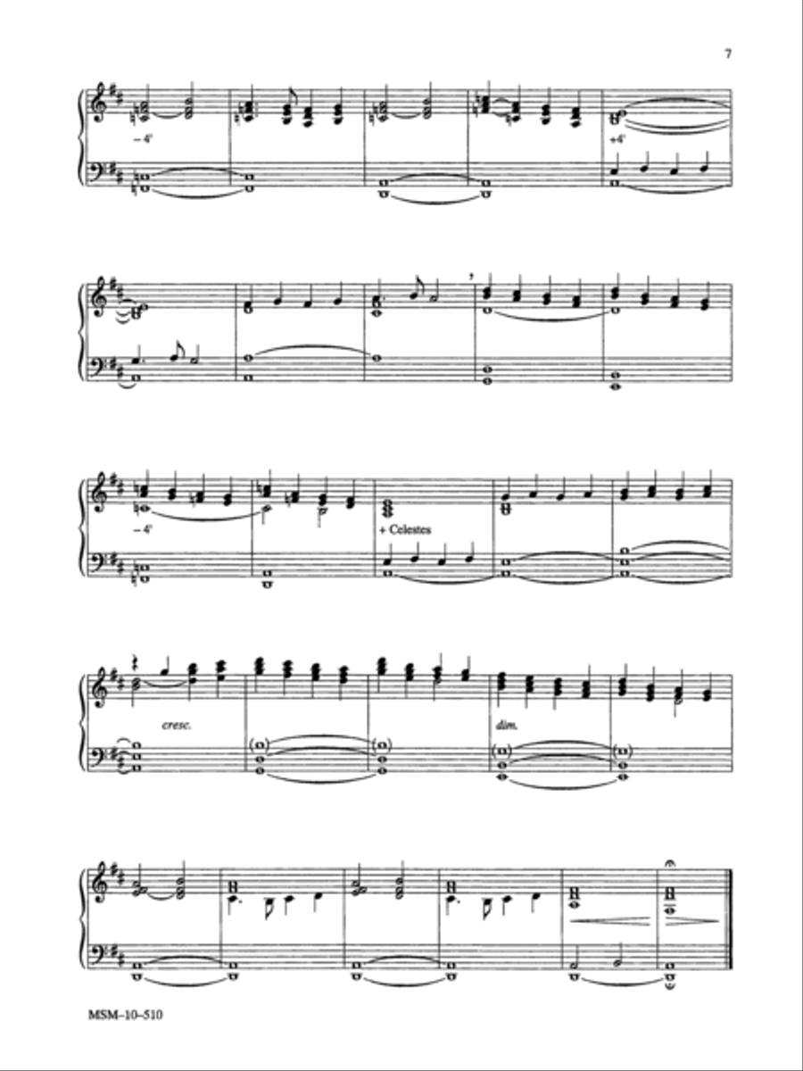Marian Hymns Organ scores gallery preview page 6