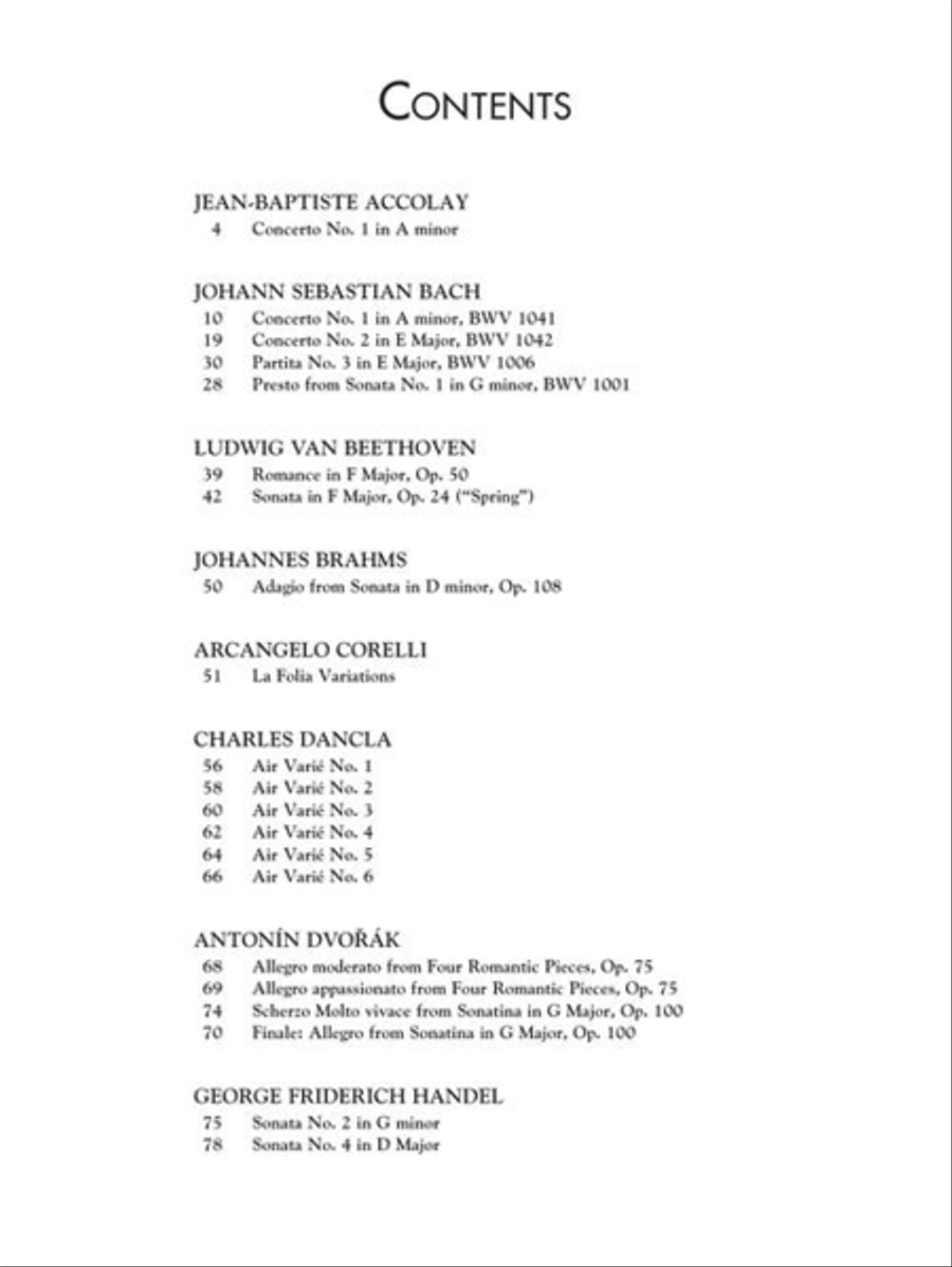 Giant Book of Violin Classics Violin Solo scores gallery preview page 10