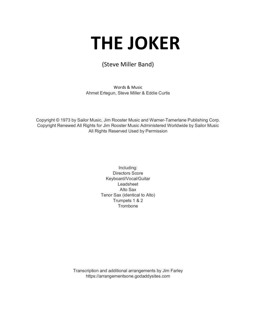 The Joker image number null
