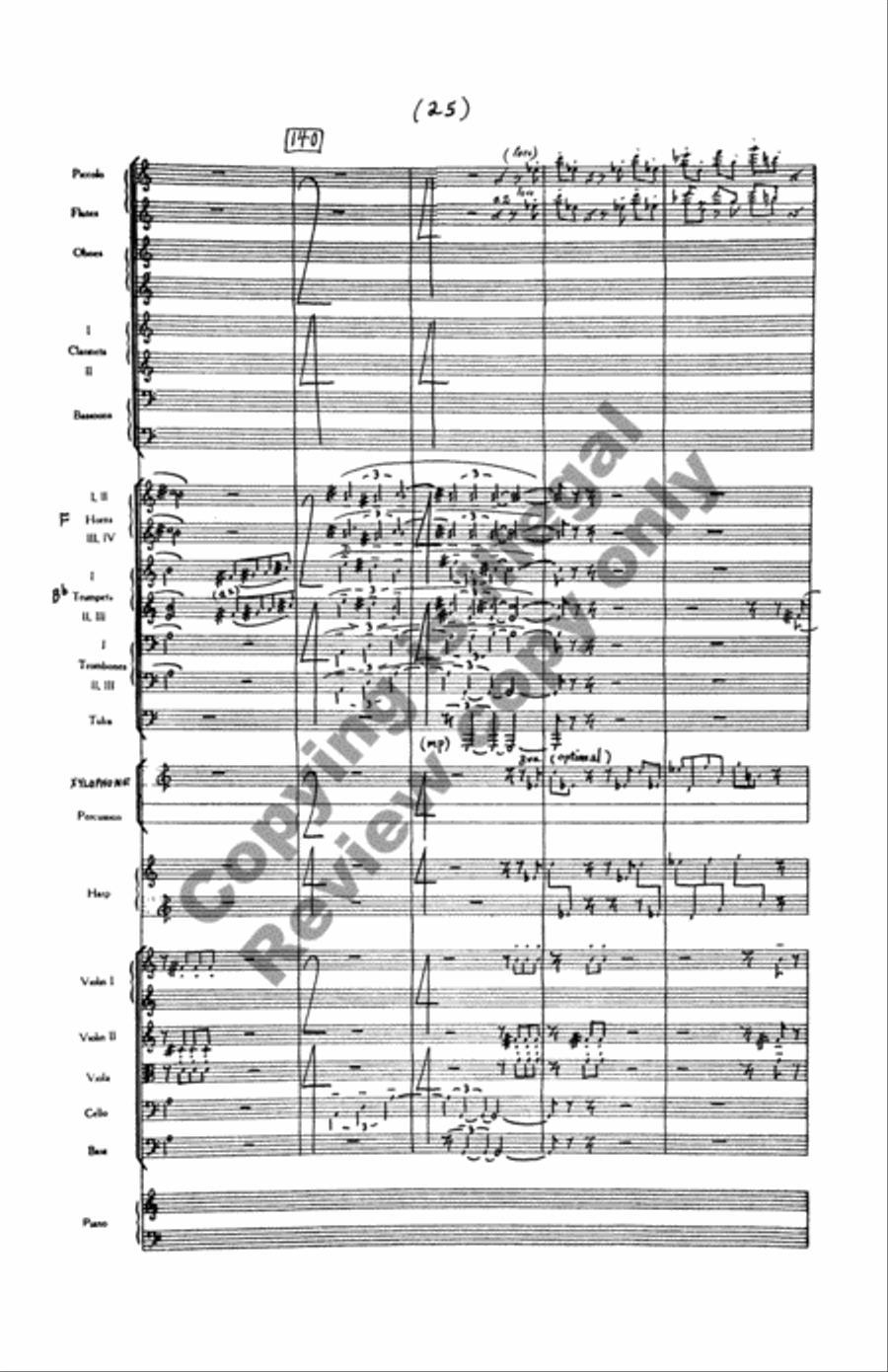 Tenso Full Orchestra scores gallery preview page 15