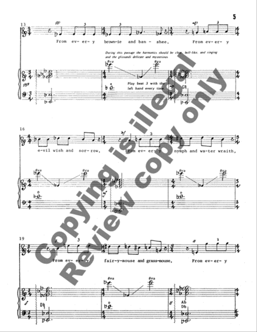 A Celtic Invocation A Celtic Invocation Harp scores gallery preview page 7