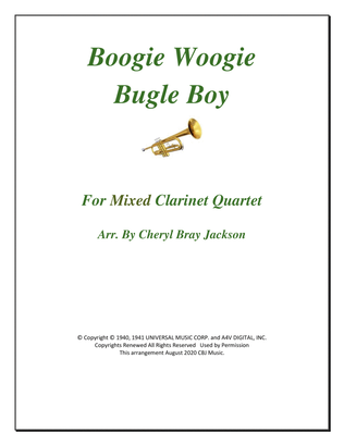 Book cover for Boogie Woogie Bugle Boy