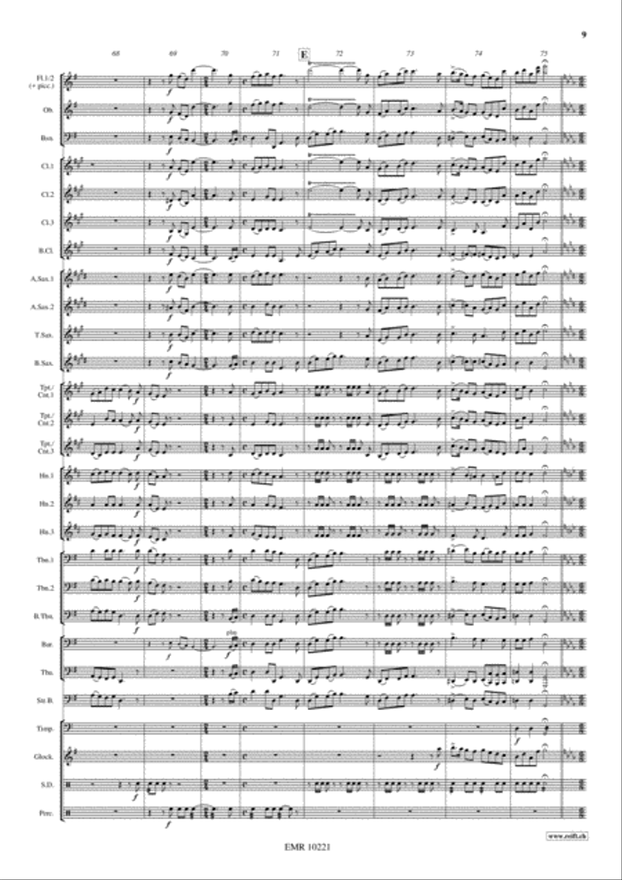 Best Of British Best Of British Concert Band scores gallery preview page 10