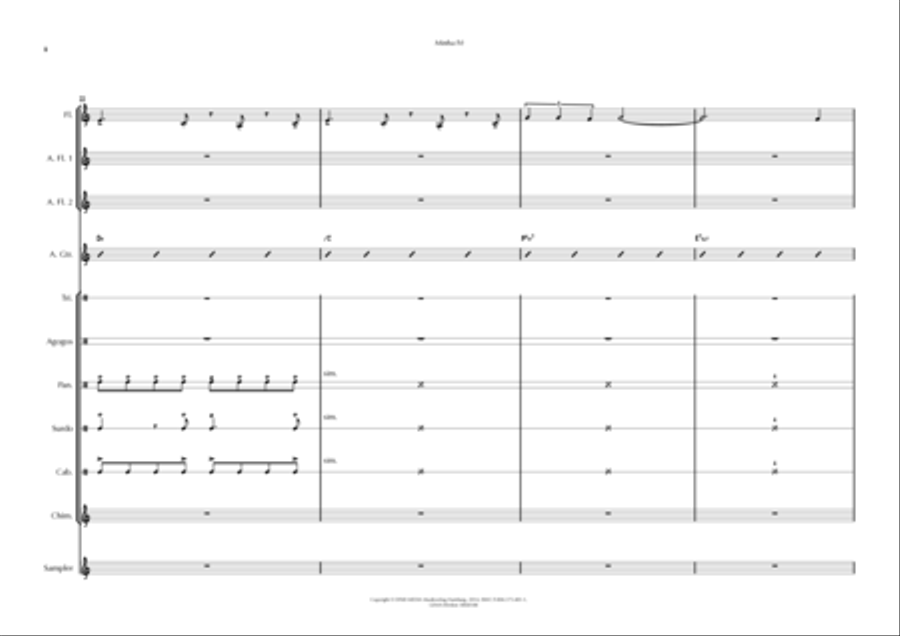 Minha Fé Minha Fé Jazz Ensemble scores gallery preview page 6