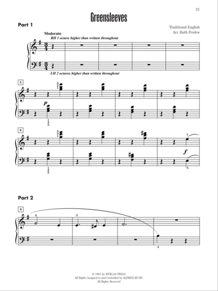 Contest Winners for Three, Book 4 Small Ensemble scores gallery preview page 7