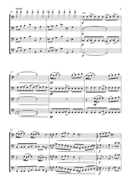 Four: Quartet for four cellos image number null