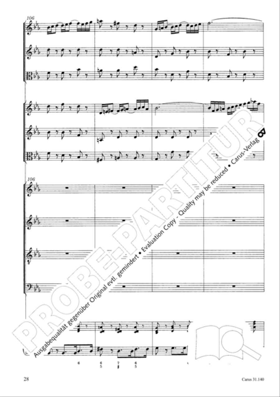 Wake, o wake and hear the voices STB scores gallery preview page 29