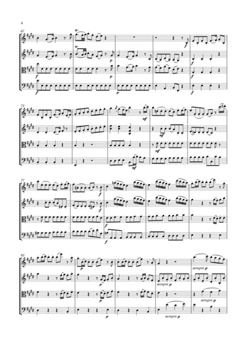 Haydn - String Quartet in E major, Hob.III:13 ; Op.3 No.1 - Attributed to Roman Hoffstetter