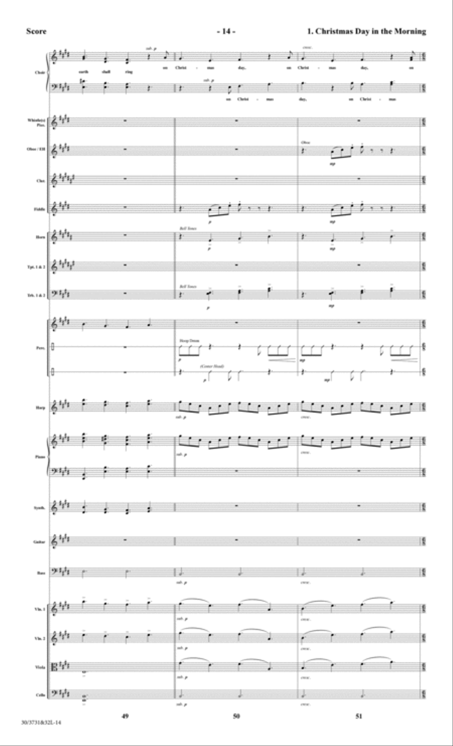 Have You Heard? - Full Score (Digital Download) Choir scores gallery preview page 16