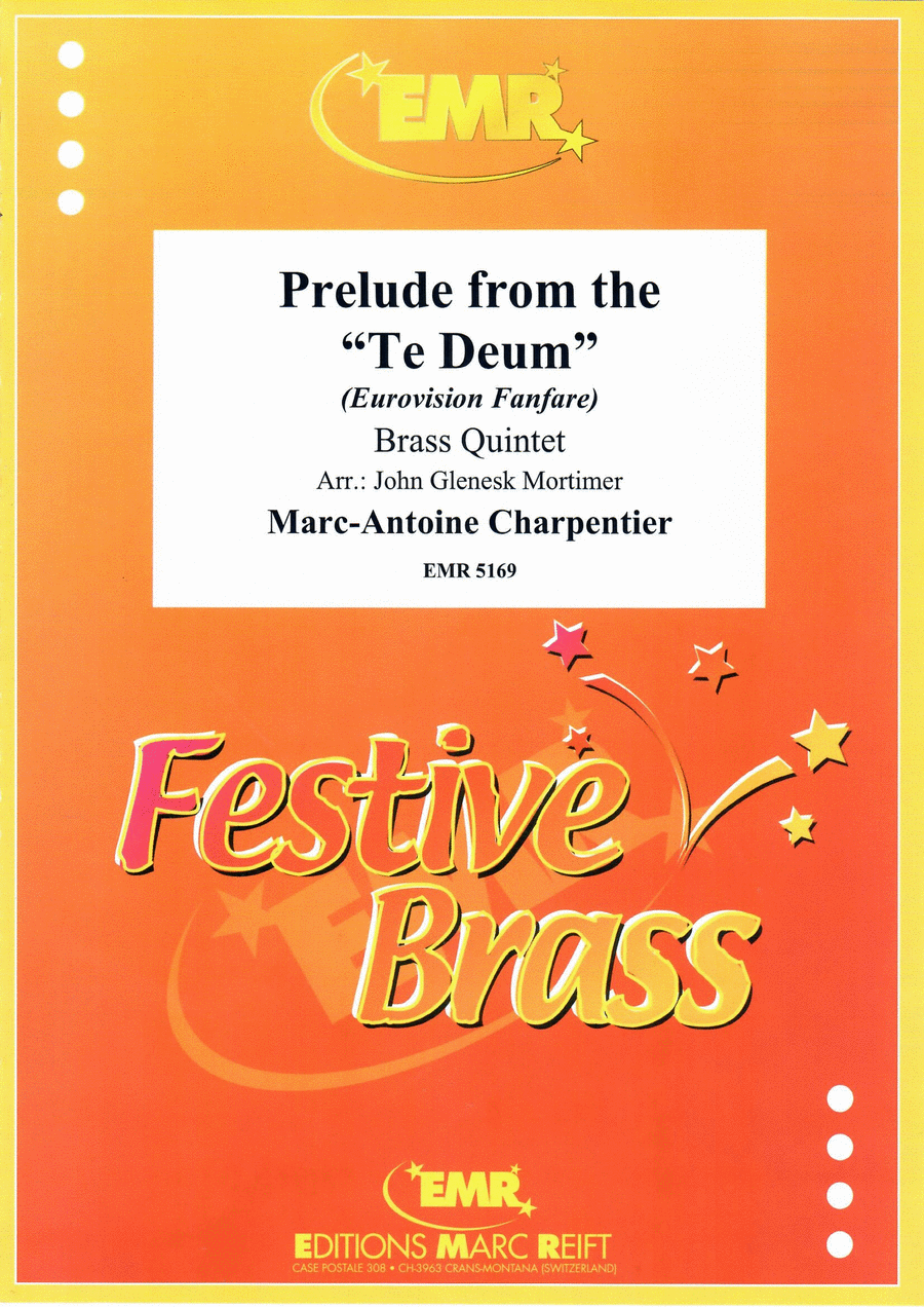 Prelude from the Te Deum Brass Ensemble scores gallery preview page 1