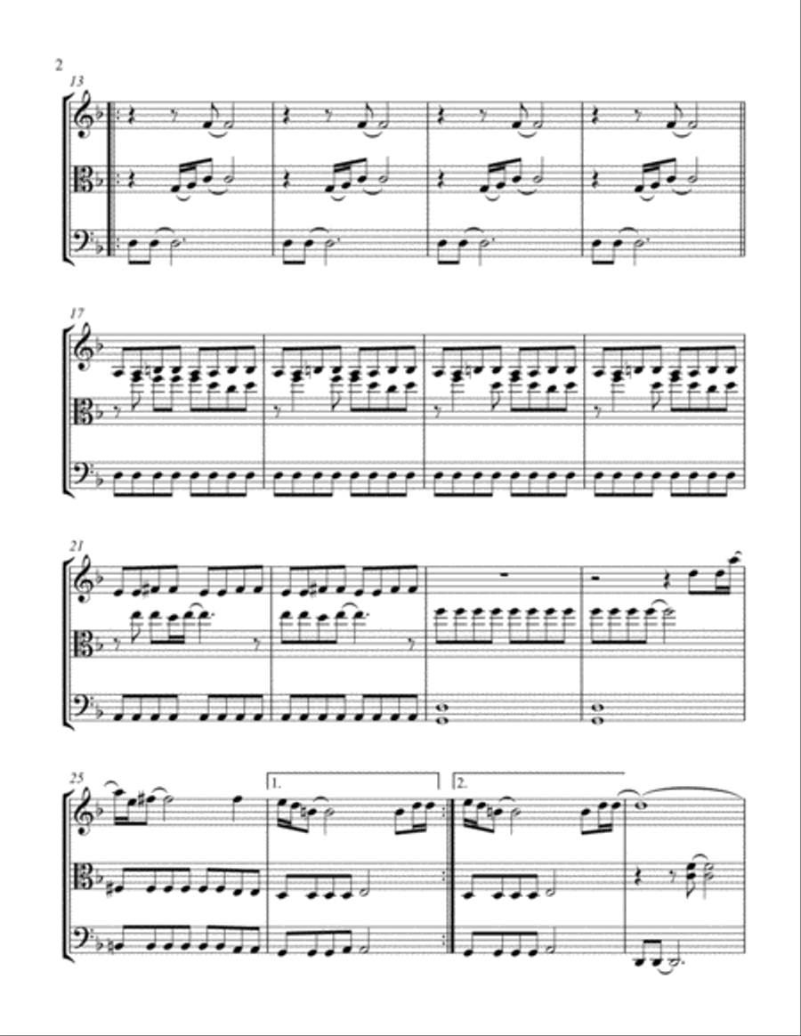 Come Together Come Together String Trio scores gallery preview page 2