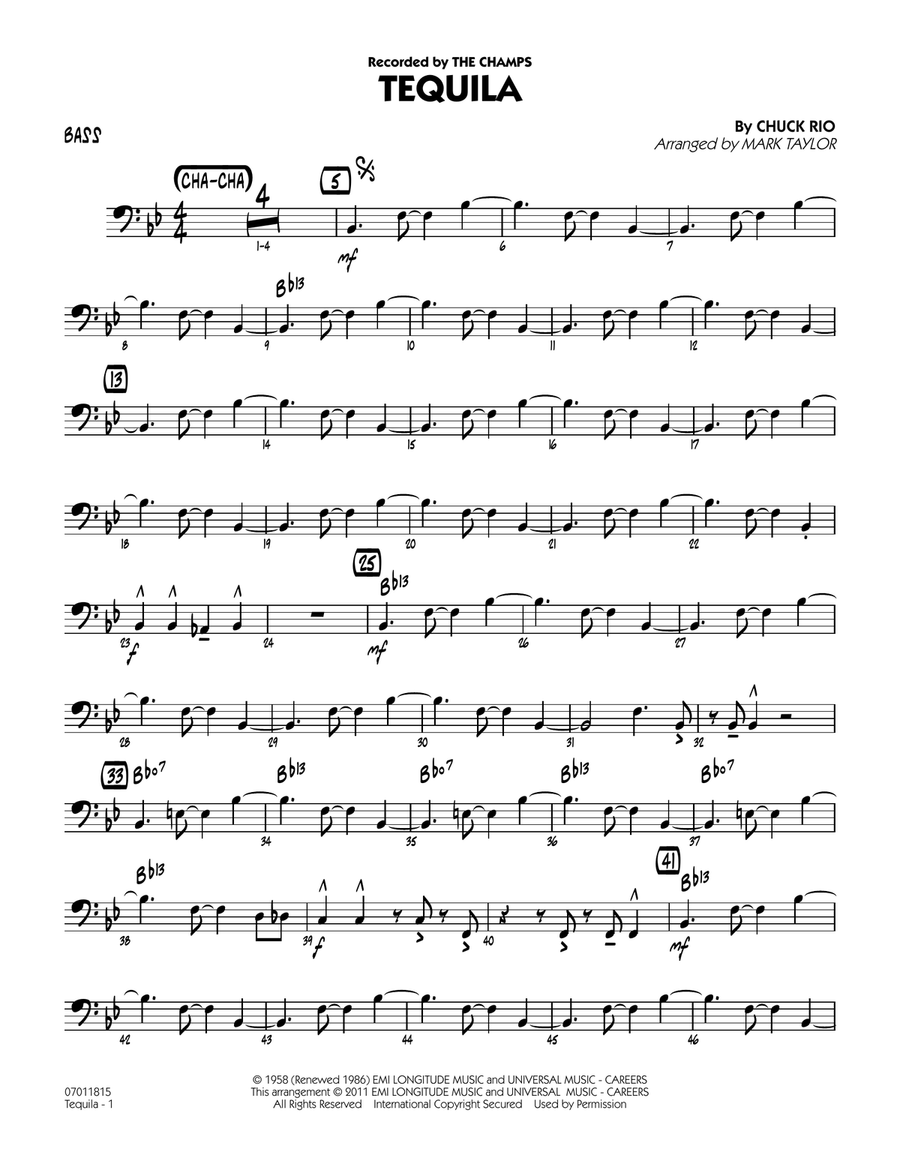 Tequila - Bass