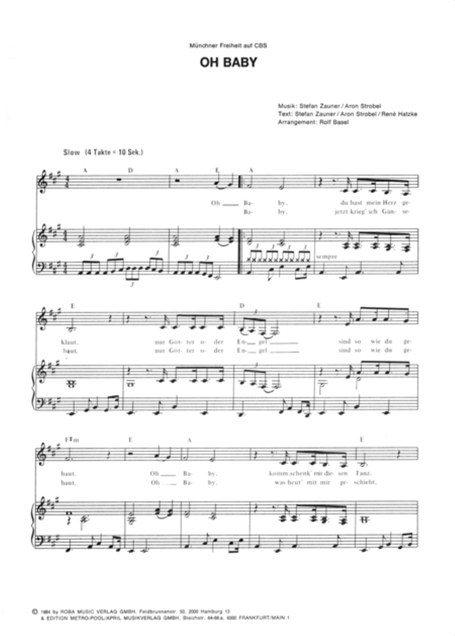 Oh Baby Voice scores gallery preview page 3