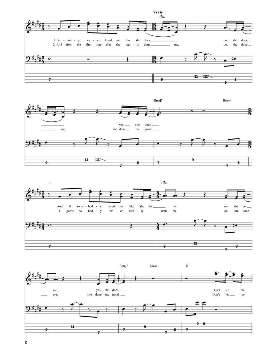 Don't Let Me Down Don't Let Me Down Acoustic Guitar scores gallery preview page 2