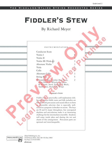 Fiddler's Stew