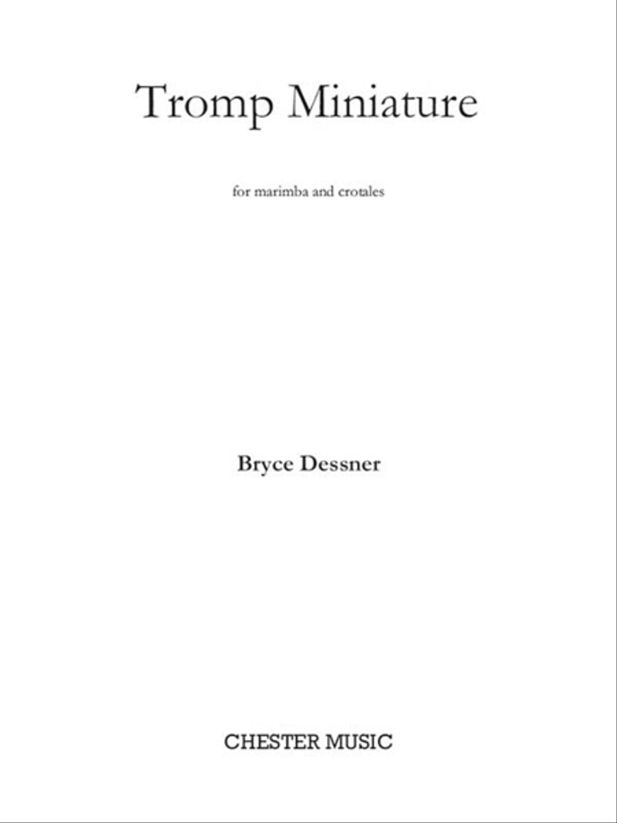 Tromp Miniature Tromp Miniature Trumpet scores gallery preview page 1