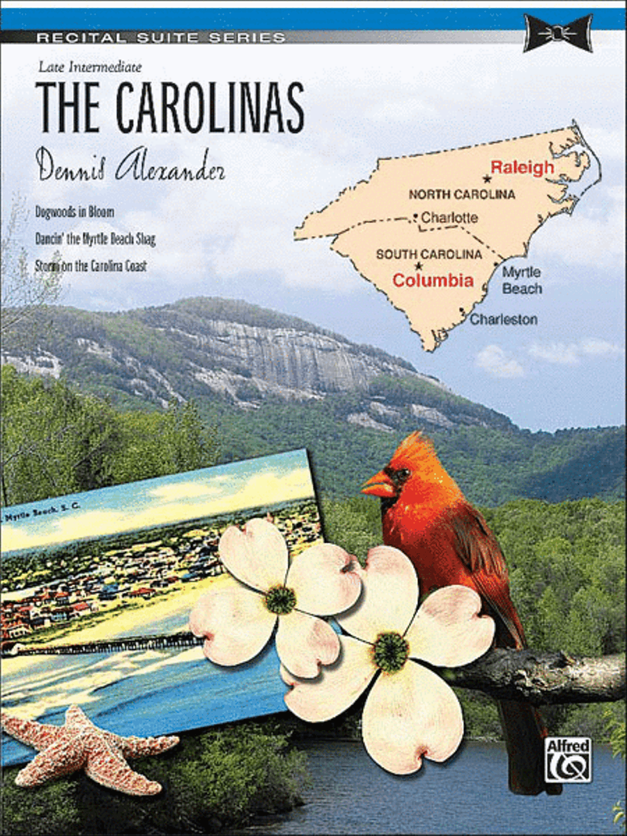 The Carolinas Piano Solo scores gallery preview page 1