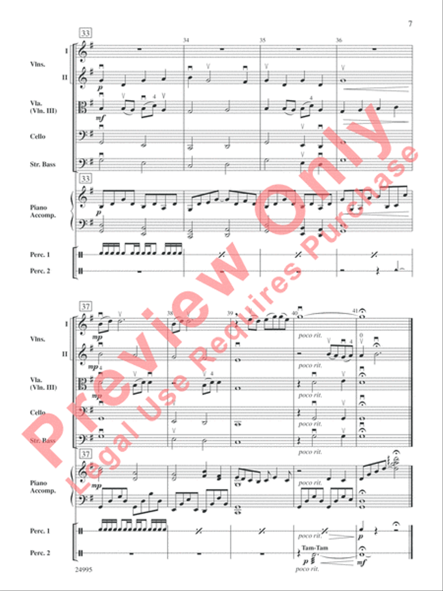 Jasmine Flower Jasmine Flower String Orchestra scores gallery preview page 8