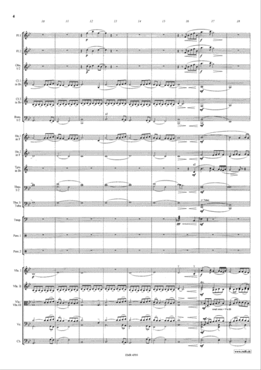 A Song For Lea Orchestra scores gallery preview page 5