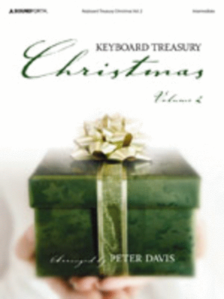 Book cover for Keyboard Treasury Christmas, Vol. 2