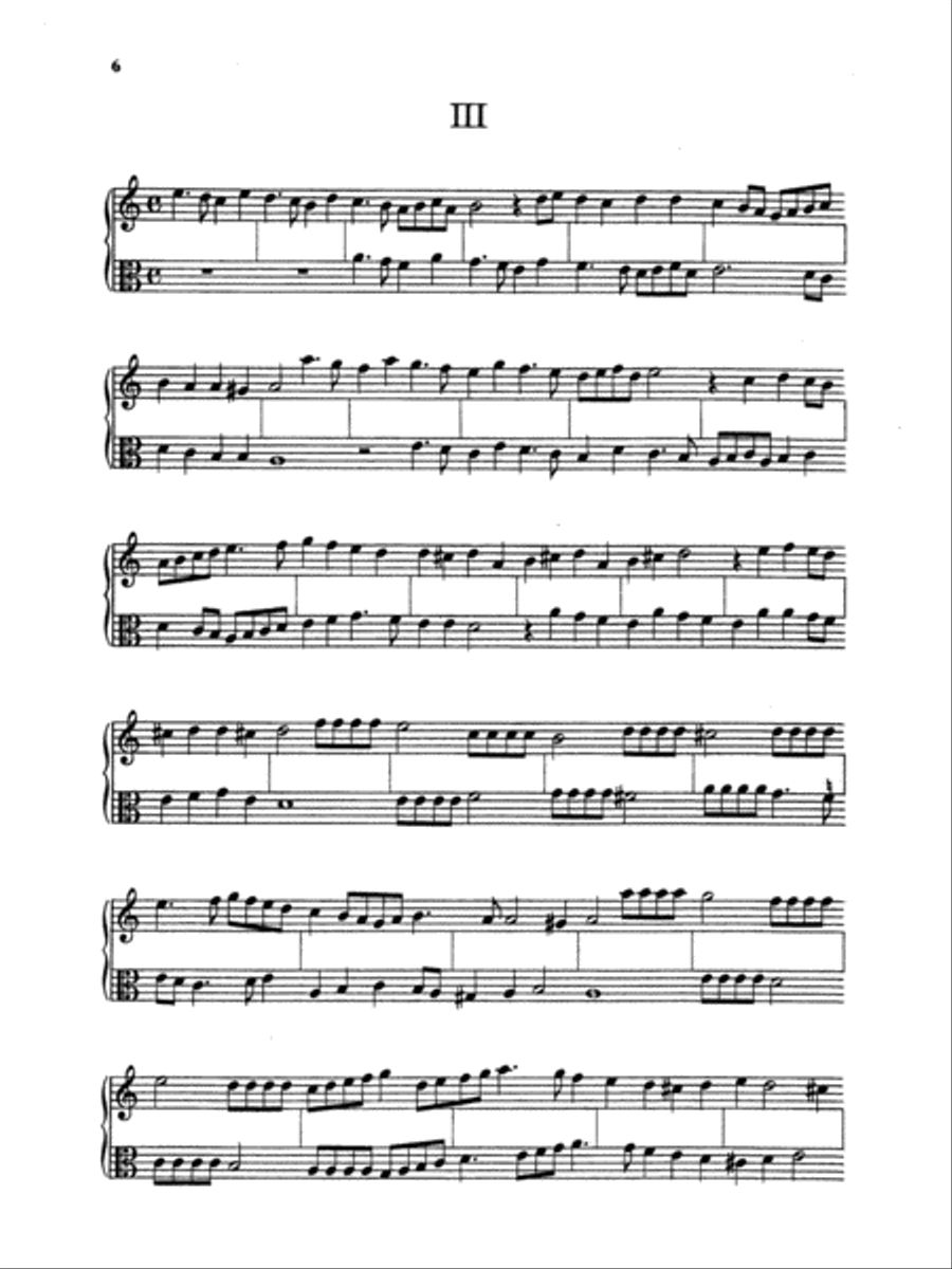 Gastoldi: Six Duets Part scores gallery preview page 1