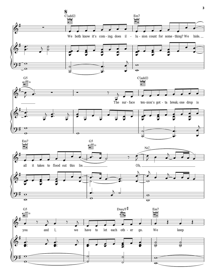 Battlefield Acoustic Guitar scores gallery preview page 3