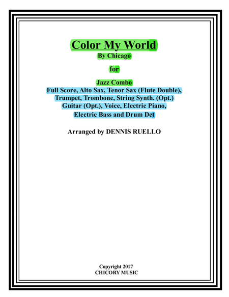 Colour My World image number null