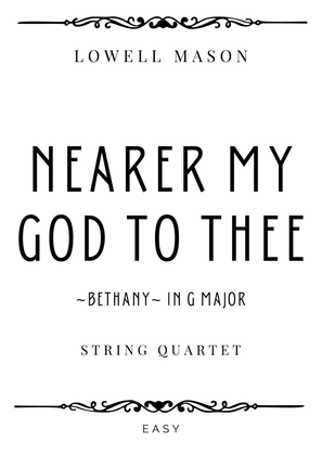 Book cover for Mason - Nearer My God To Thee (Bethany) in G Major - Easy