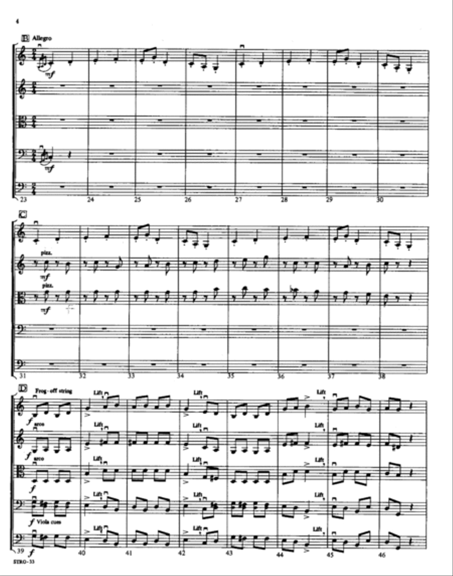 SYMPHONY NO. 2 in c (LITTLE RUSSIAN): Finale Orchestra scores gallery preview page 3