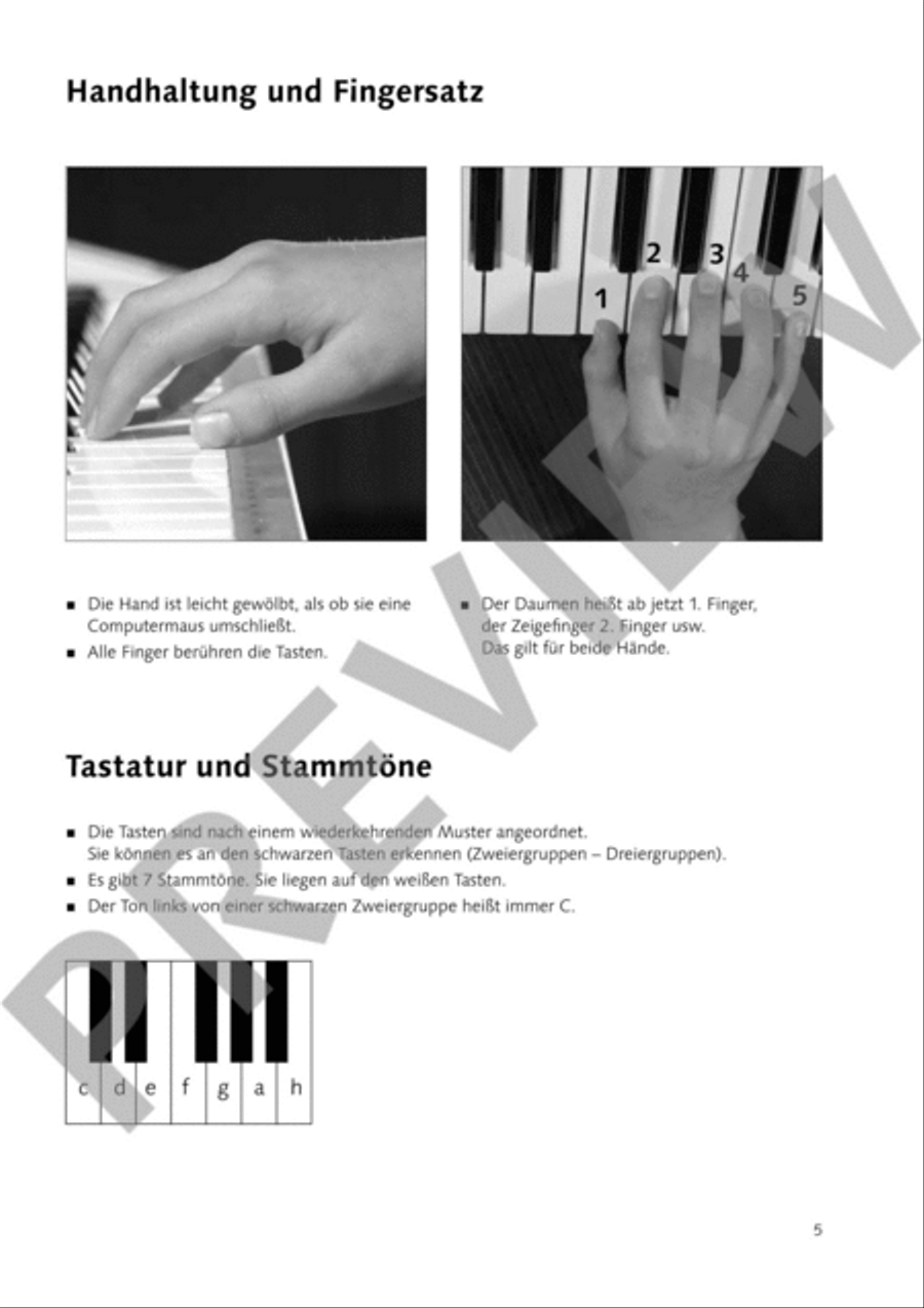 Jeder kann Keyboard Vol. 2 Piano scores gallery preview page 3