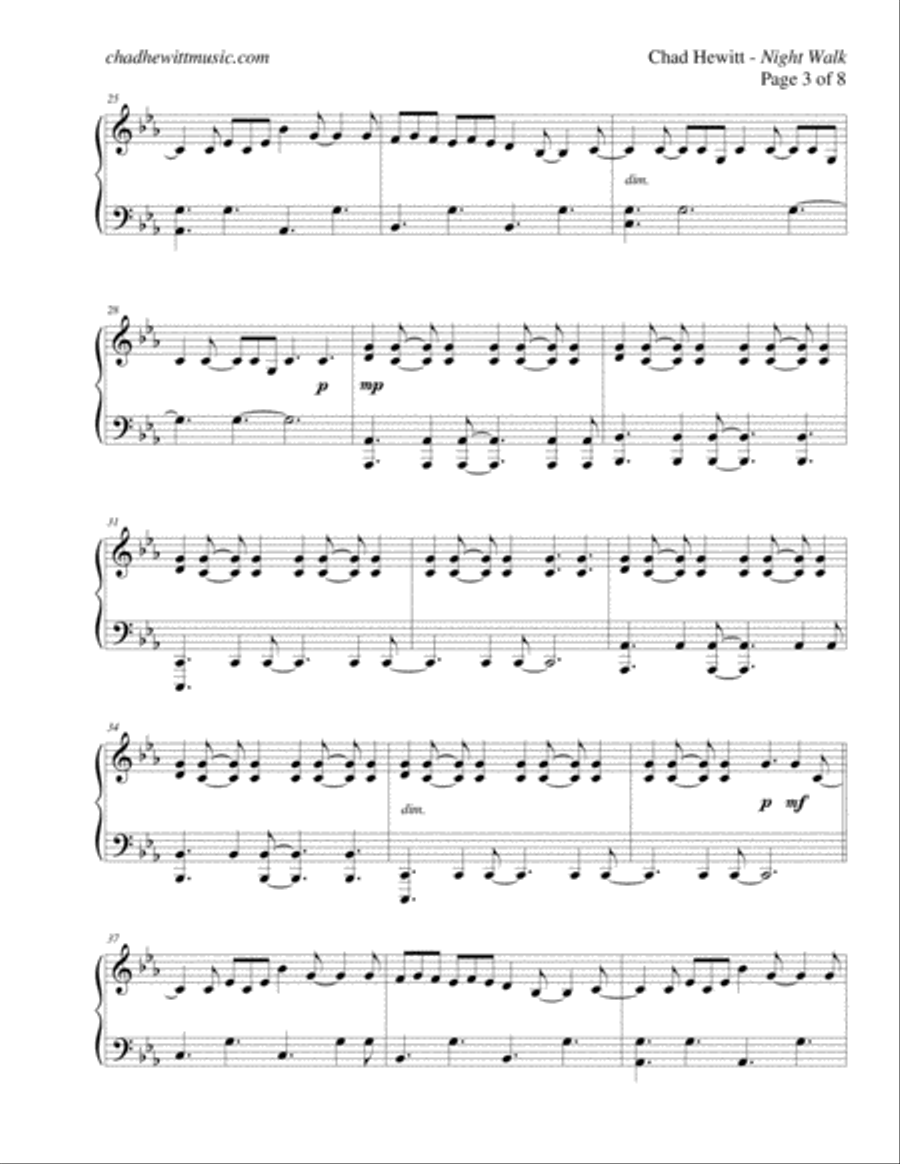 Night Walk Piano Method scores gallery preview page 3