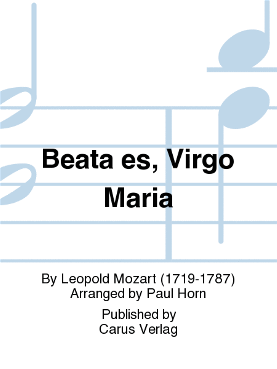 Beata es, Virgo Maria