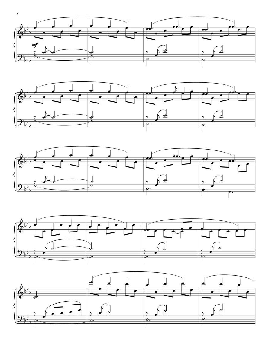 Crest Of A Wave Crest Of A Wave Piano Solo scores gallery preview page 4