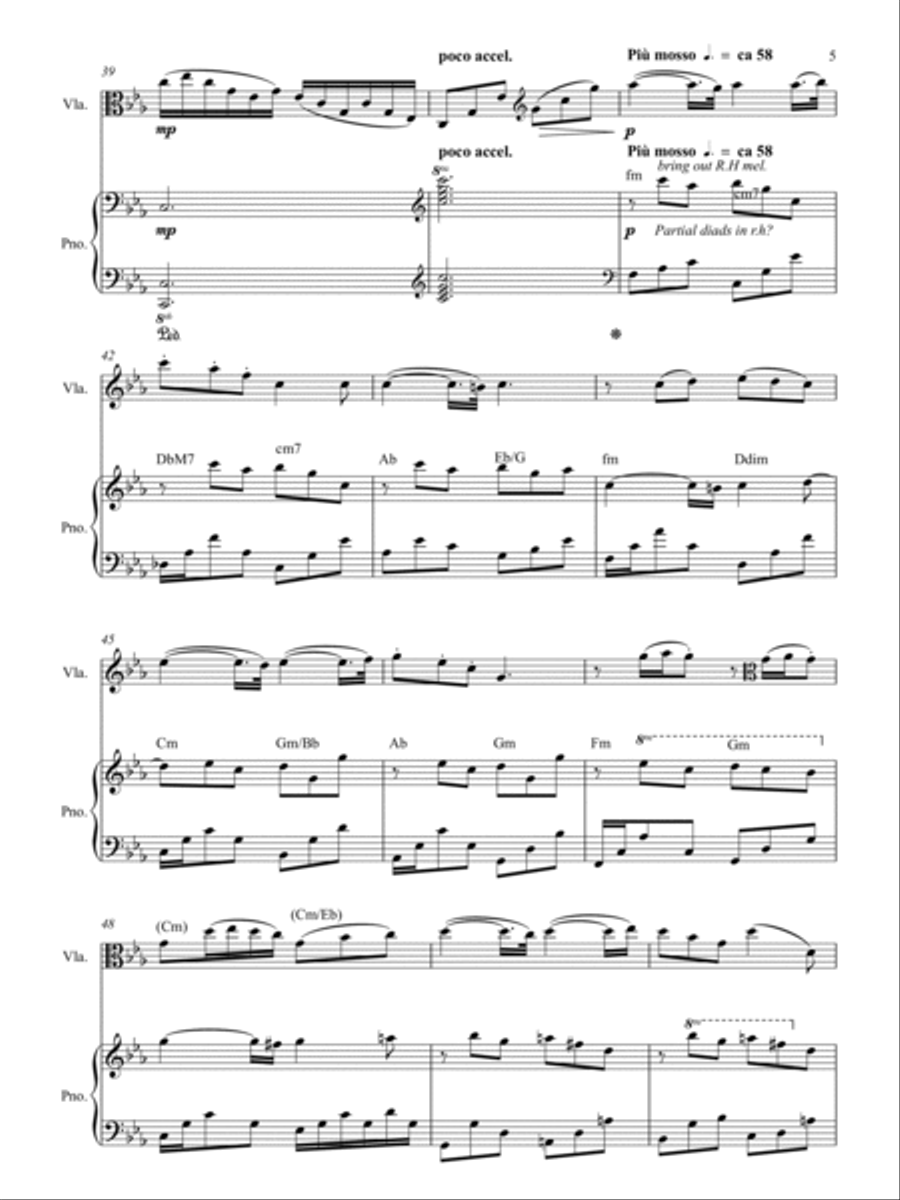 Light and sorrow - Duet version String Duet scores gallery preview page 5